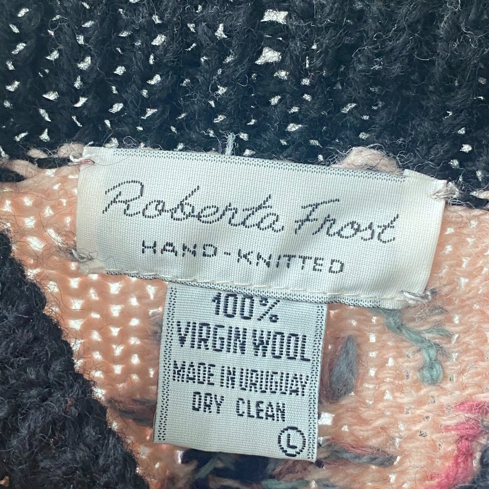 Hand knitted vintage sweater